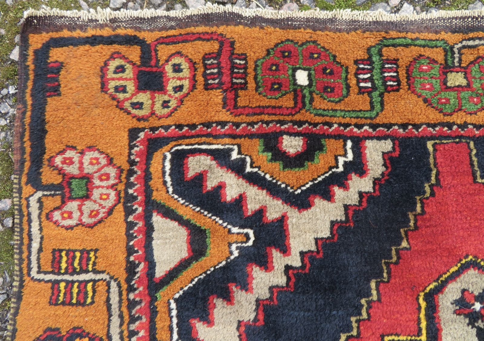 Old Turkish Yahyali Village Rug. 148cm X 90cm. photo 345.0