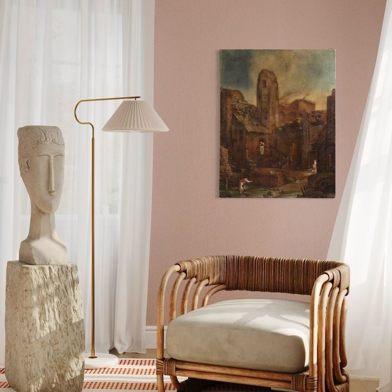 photo furniture Peinture de paysage espagnole d'époque, XVIIIe siècle