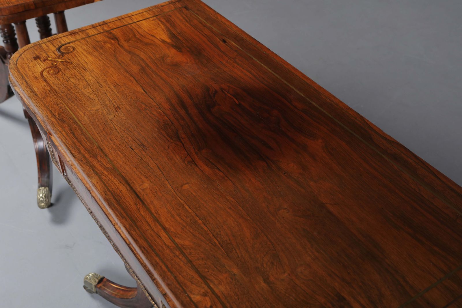 photo for sale Pair Of George IV Rosewood Card Tables