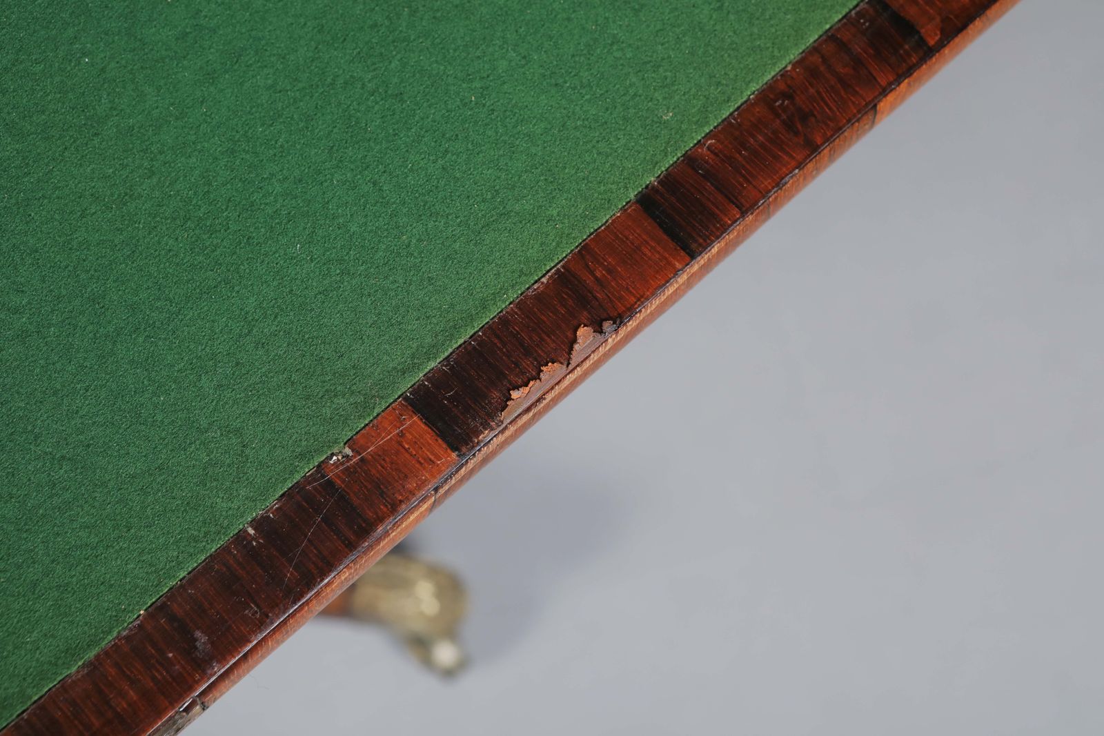 photo vintage Pair Of George IV Rosewood Card Tables