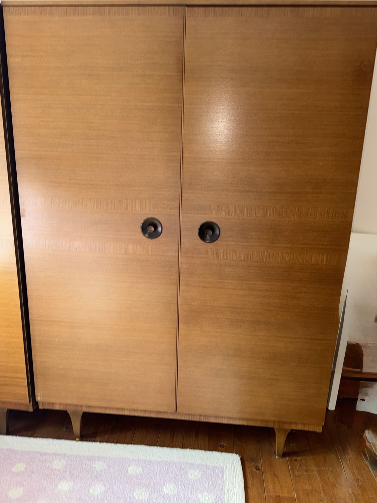 Pair Of Mid Century Wardrobes   Ladies' Wardrobe