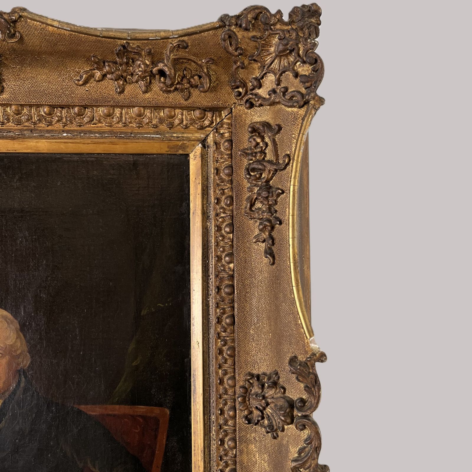 Antique Oil On Canvas Portrait Of Sir Astley Cooper photo buy