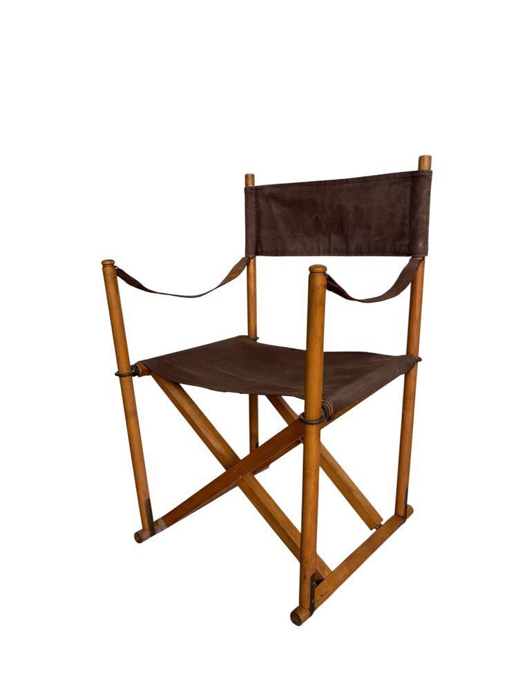 Safari Chair Model By Mogens Koch For Interna, 1930s