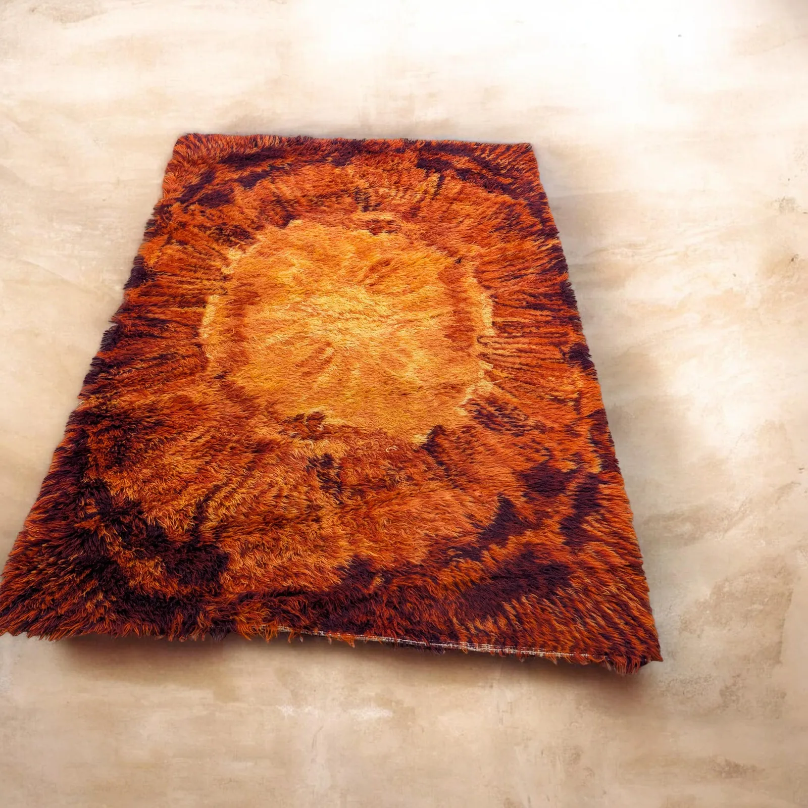 Ikea ‘Caravell’ Rya Rug, 1960s/70s, 140 X 194 Cm