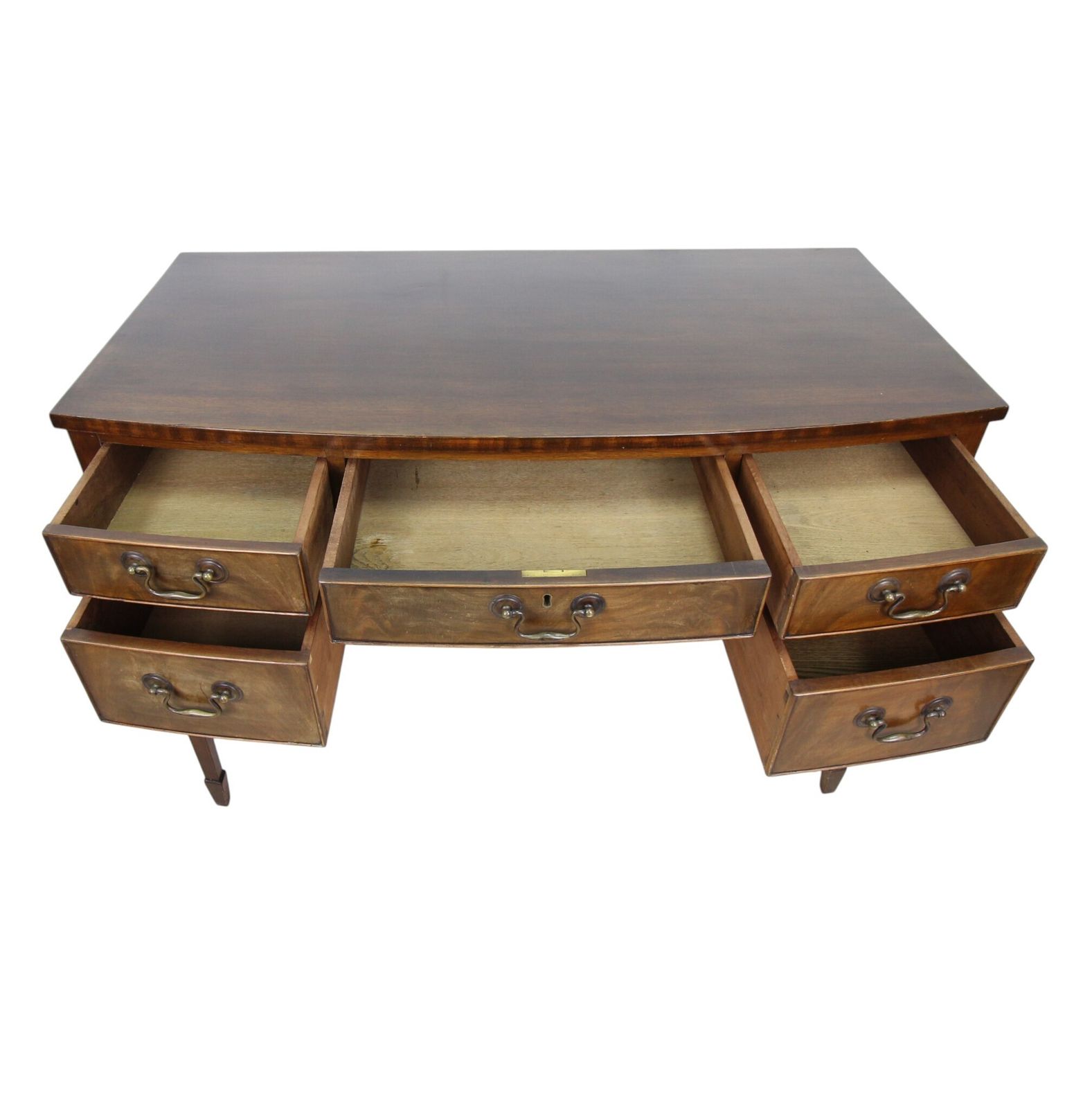 Vintage Hall Table With 5 Drawers photo for sale