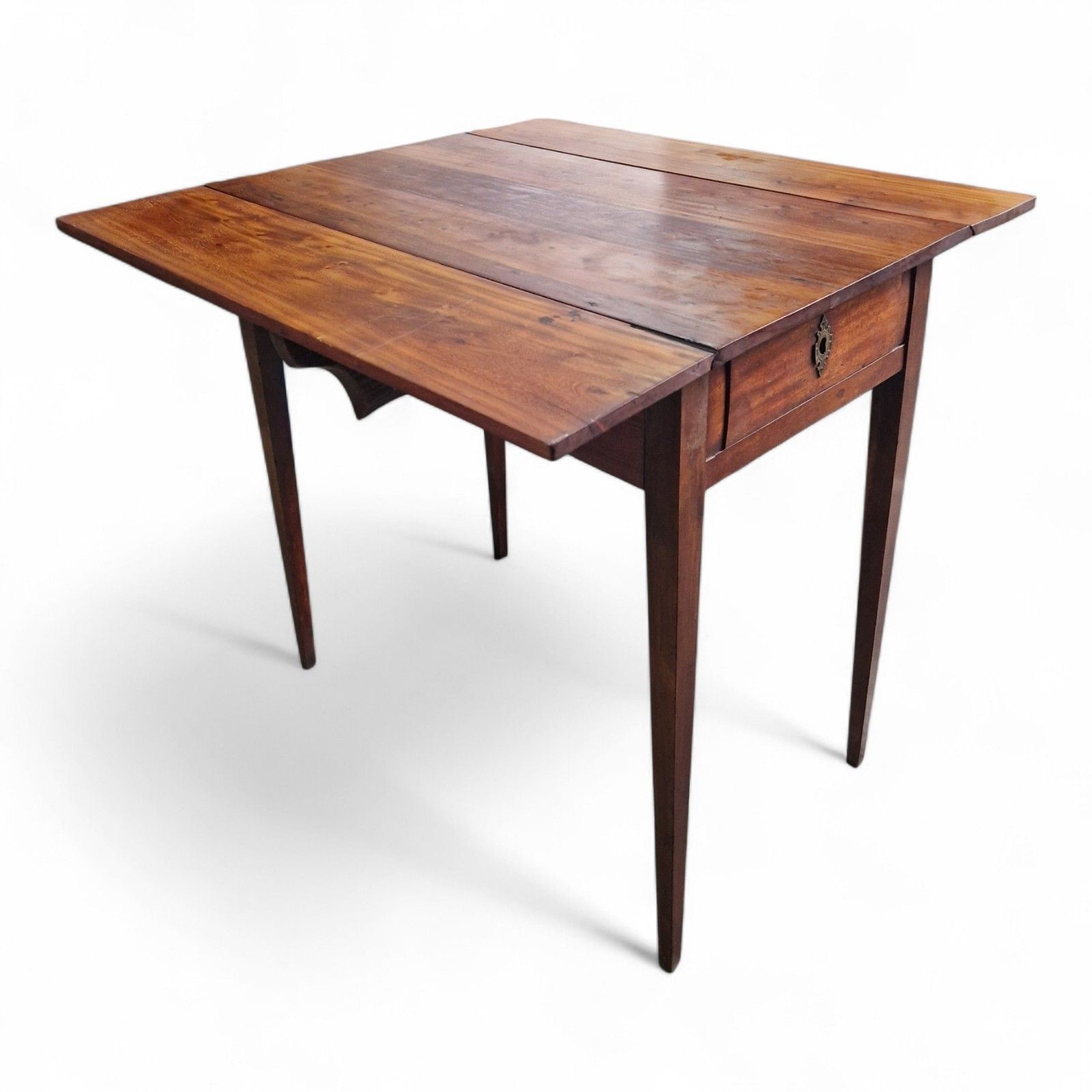 photo buy Antique Victorian Pembroke Table Fruitwood Drop Leaf Console Occasional Folding