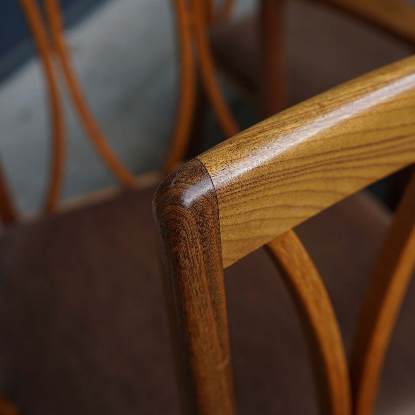 photo for sale Midcentury G Plan Fresco X Back Dining Chairs X6 (2 Carver Chairs)
