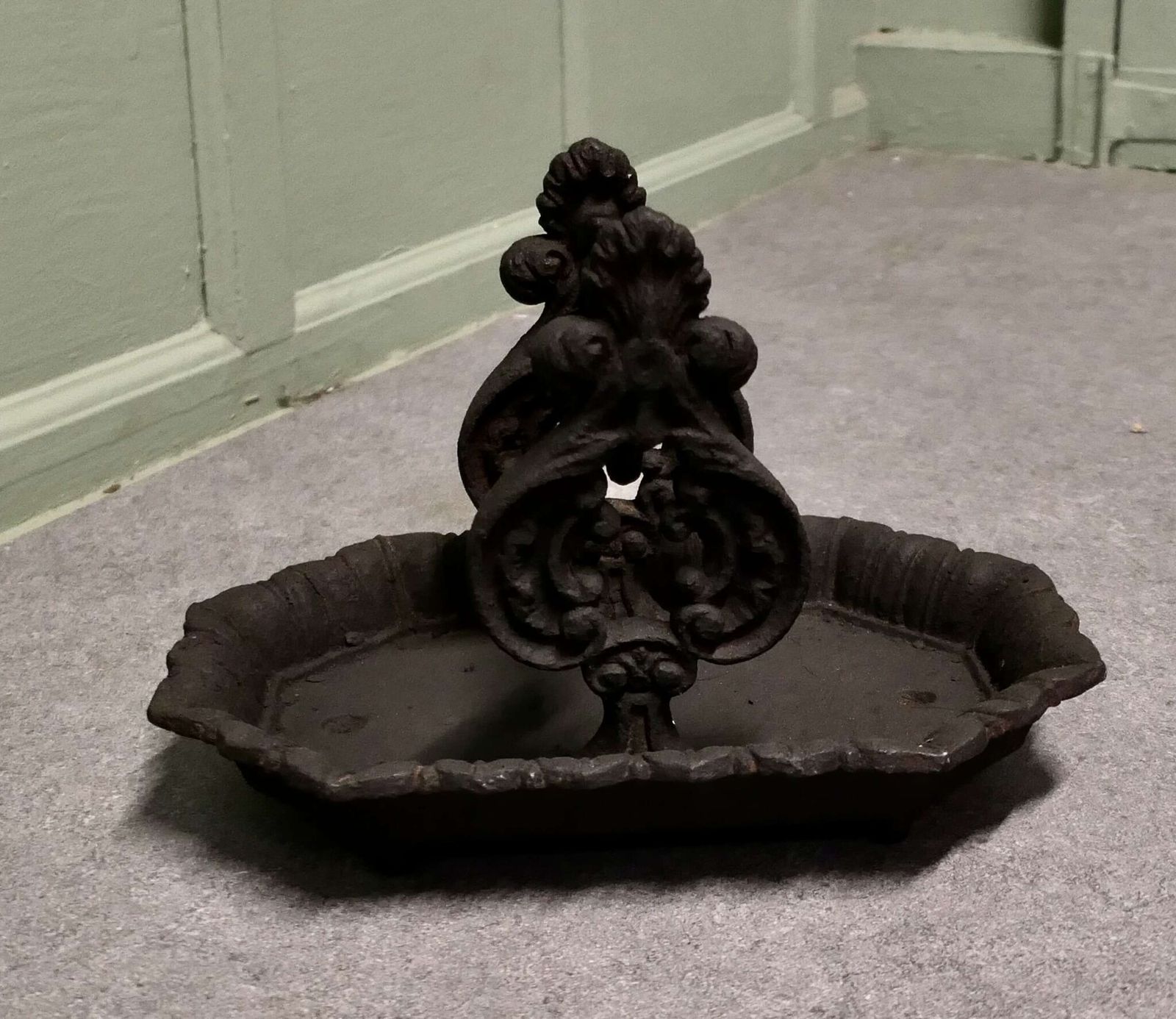 Victorian Cast Iron Boot Scraper By T Holcroft & Sons Ltd Wolverhampton photo for sale