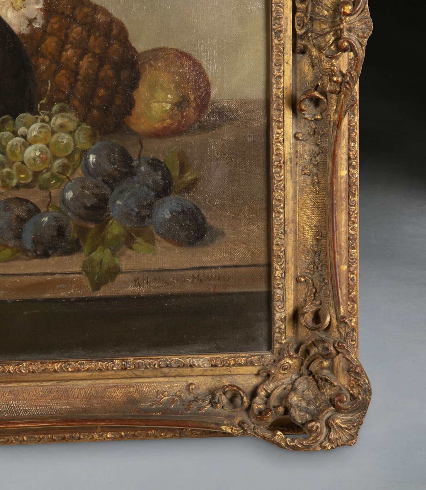 Early 20th Century English Still Life Oil On Canvas Painting photo 2100.0