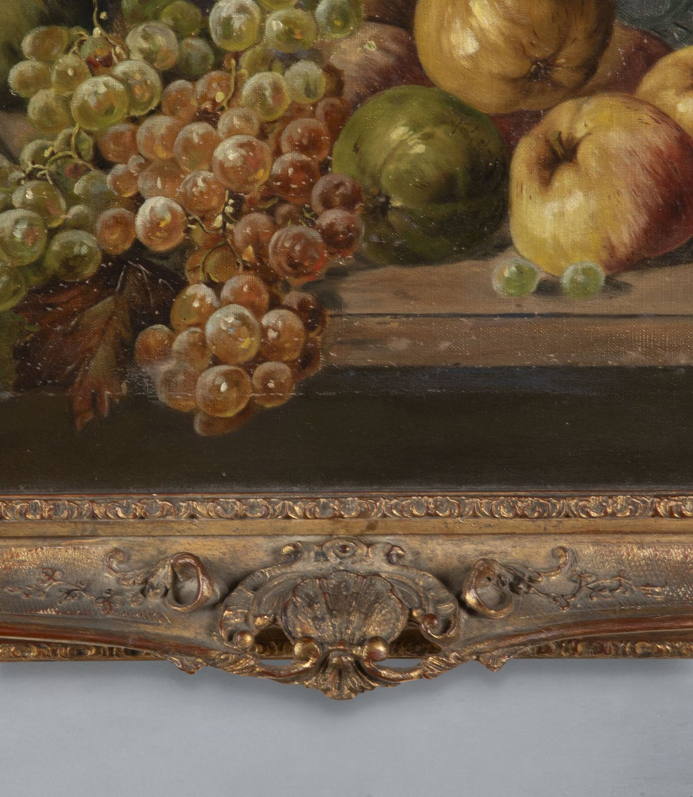 Early 20th Century English Still Life Oil On Canvas Painting photo Art