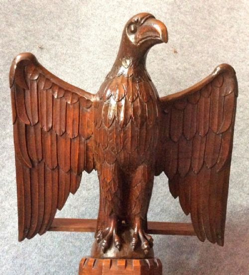 19th Century Carved Eagle Lectern photo furniture