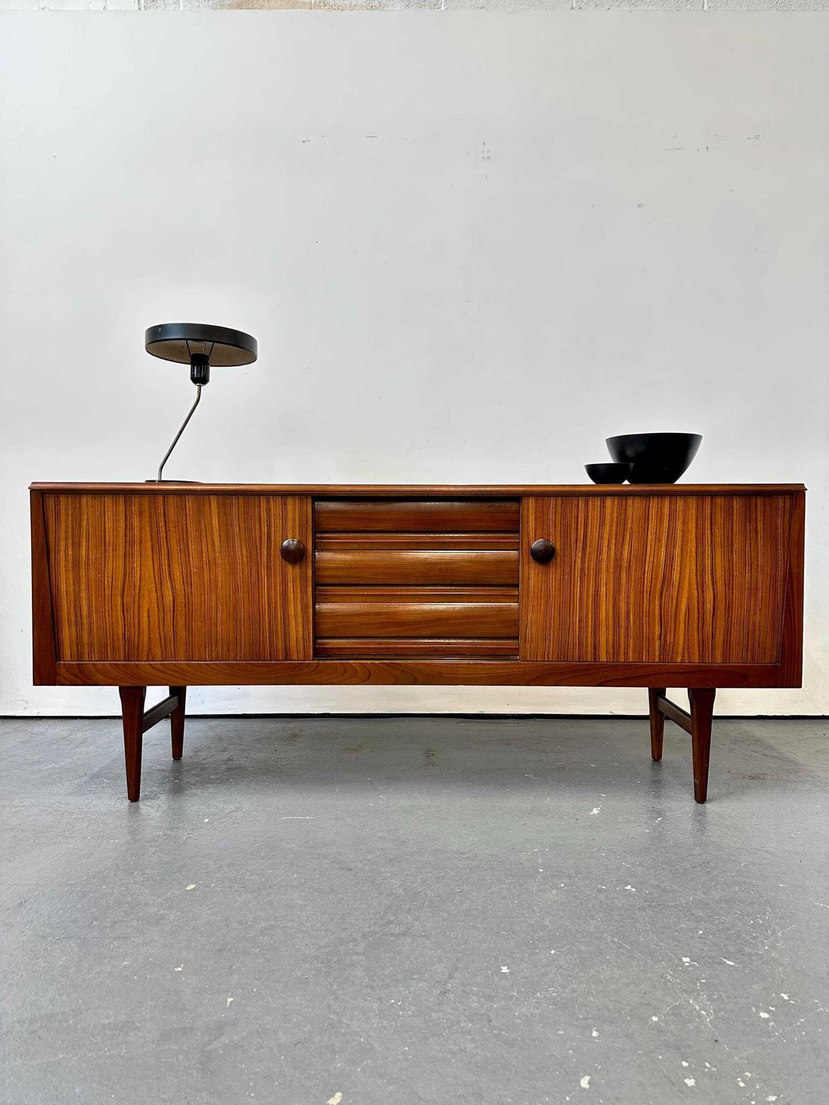 Vintage 1970s Elliots Of Newbury Rosewood / Teak Sideboard. Eon Danish Retro G Plan Mid Century photo vintage