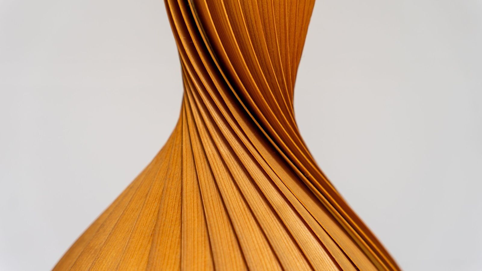 Pine Pendant Lamps By Hans Agne Jakobsson Ellysett Sweden, 1960s, Set Of 2 photo vinterior