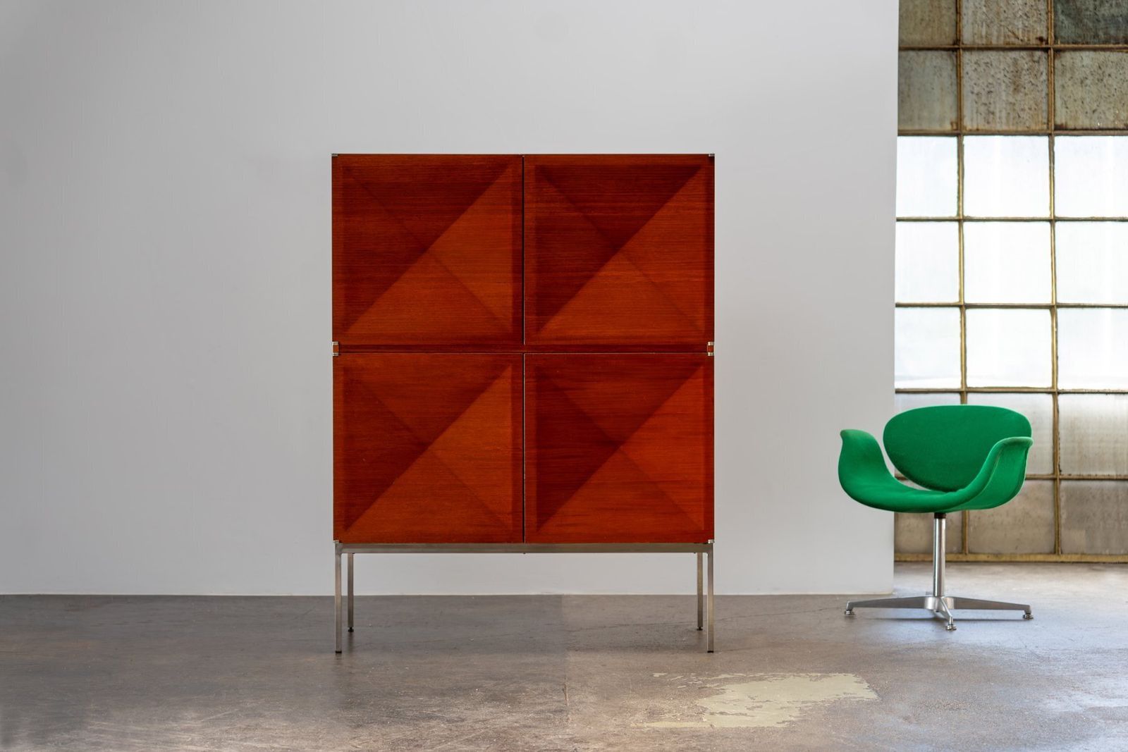 Pointe De Diamant Highboard By Antoine Philippon And Jacqueline Lecoq For Behr, 1962 photo furniture