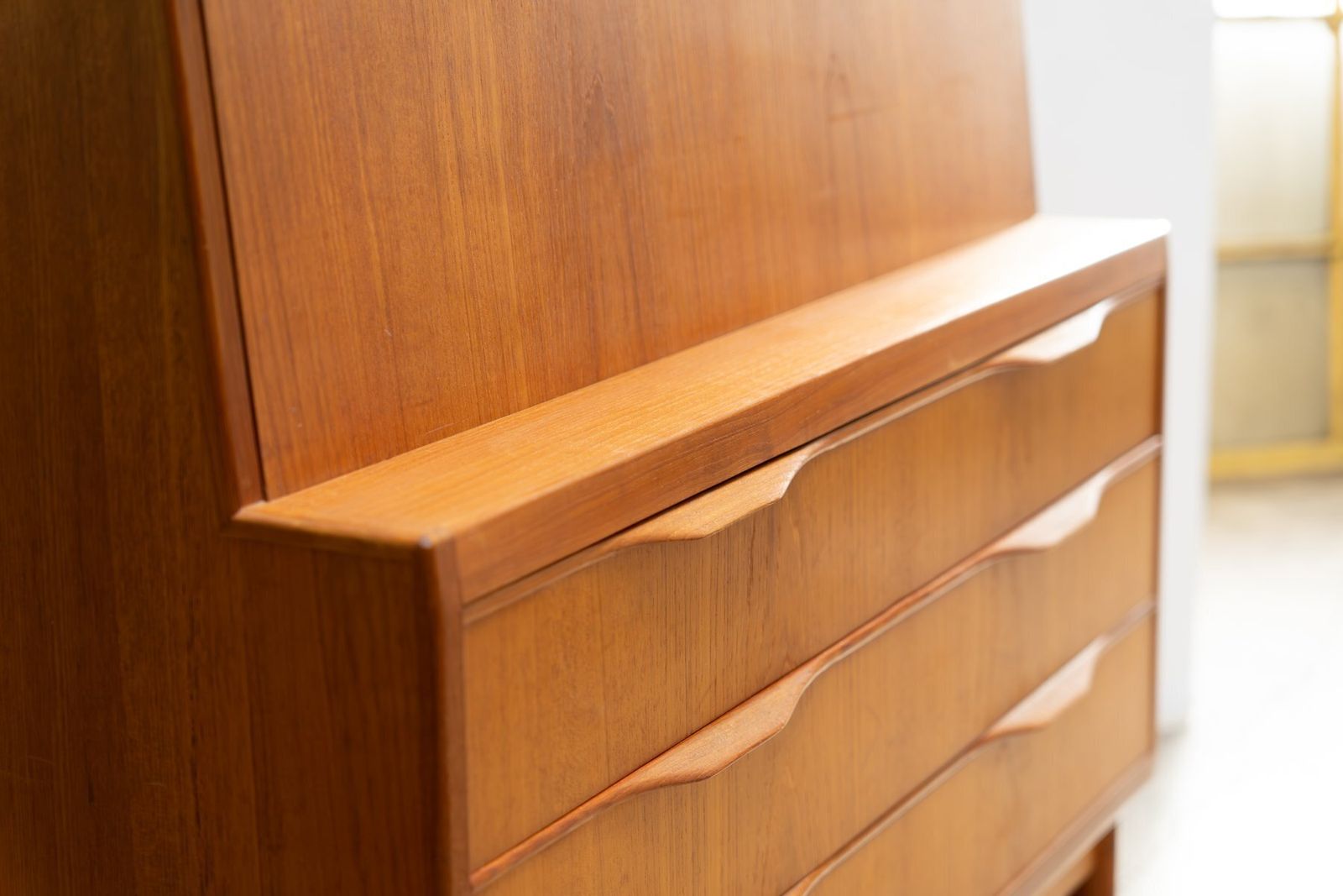 Danish Teak Sekretär By Erling Torvits For Klim Møbelfabrik, 1960s photo vinterior