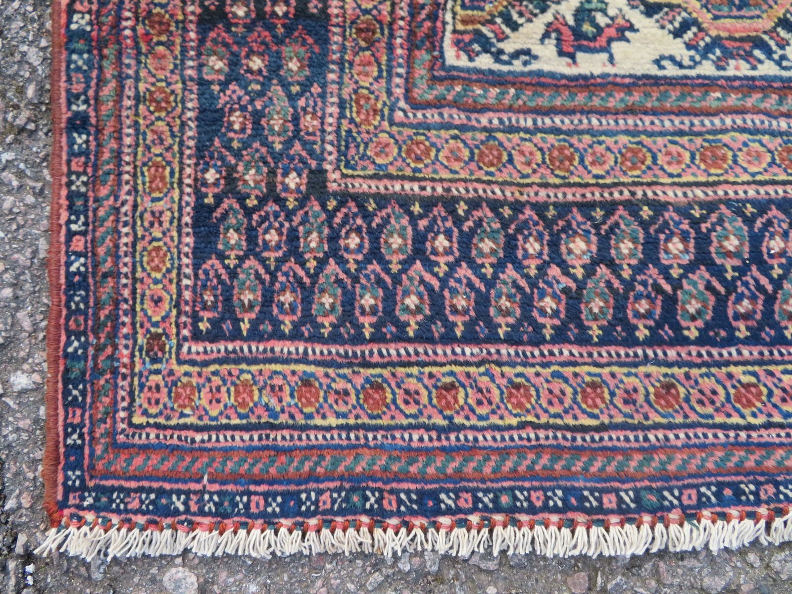 Antique Afshari Rug. 196cm X 136cm. photo 950.0