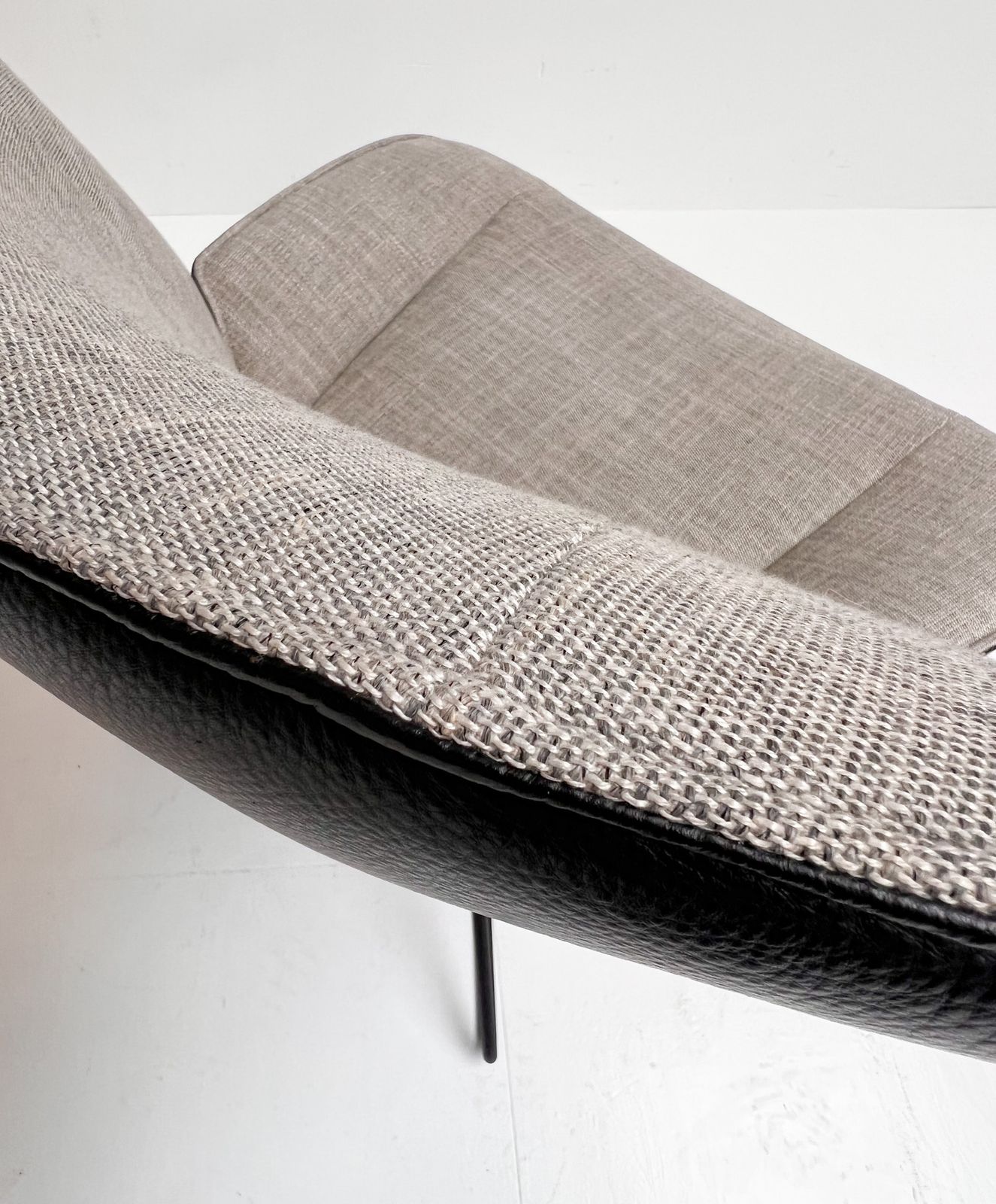 Rolf Benz Leather 383 Chair By Joachim Nees, After 2000 photo vintage