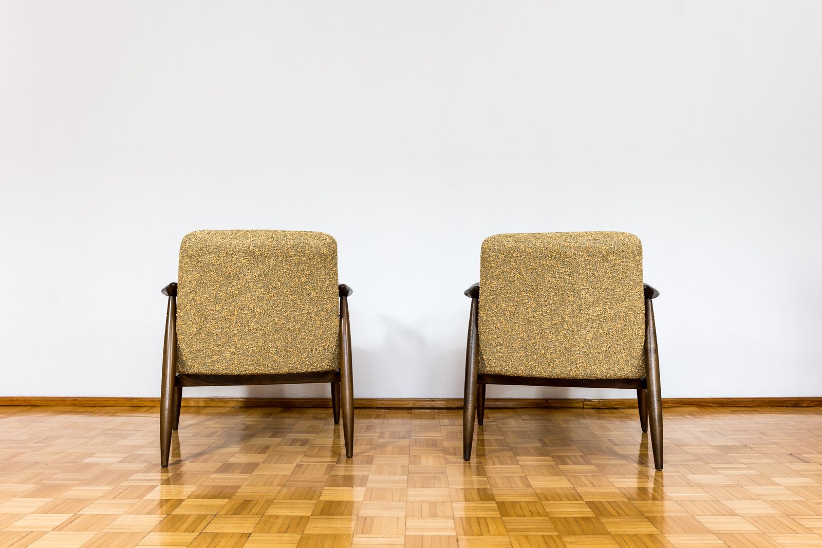 Mid Century Fauteuils, Gfm 87 Van Juliusz Kędziorek In Kvadrat, Polen, Jaren 1960, Set Van 2 photo buy