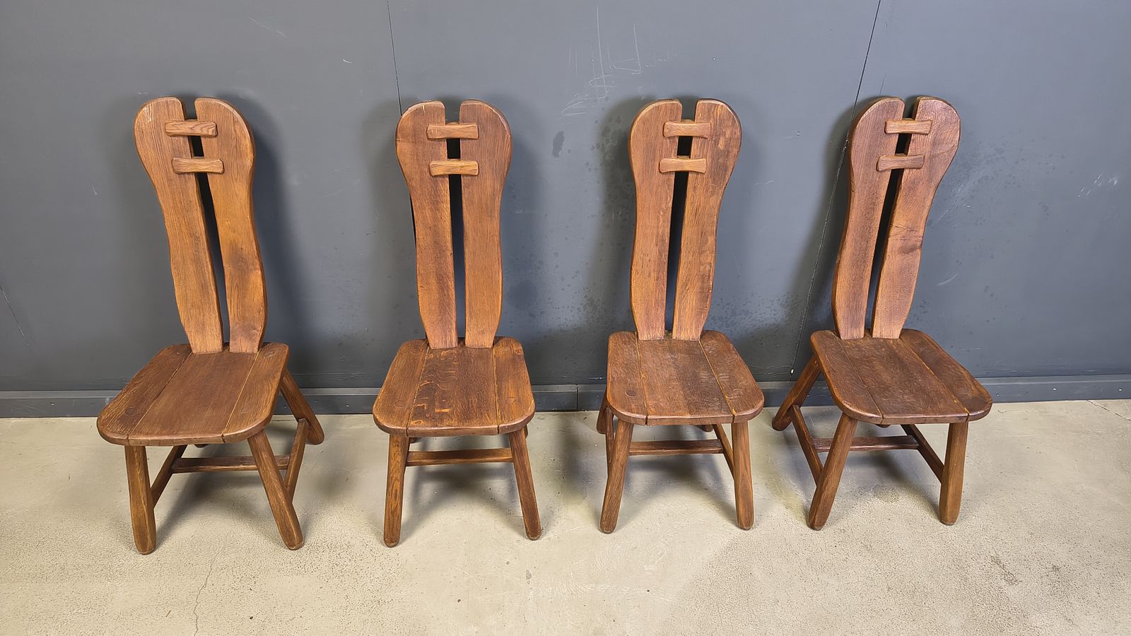 Vintage Dining Chairs By Depuydt, Belgium, 1960s photo furniture