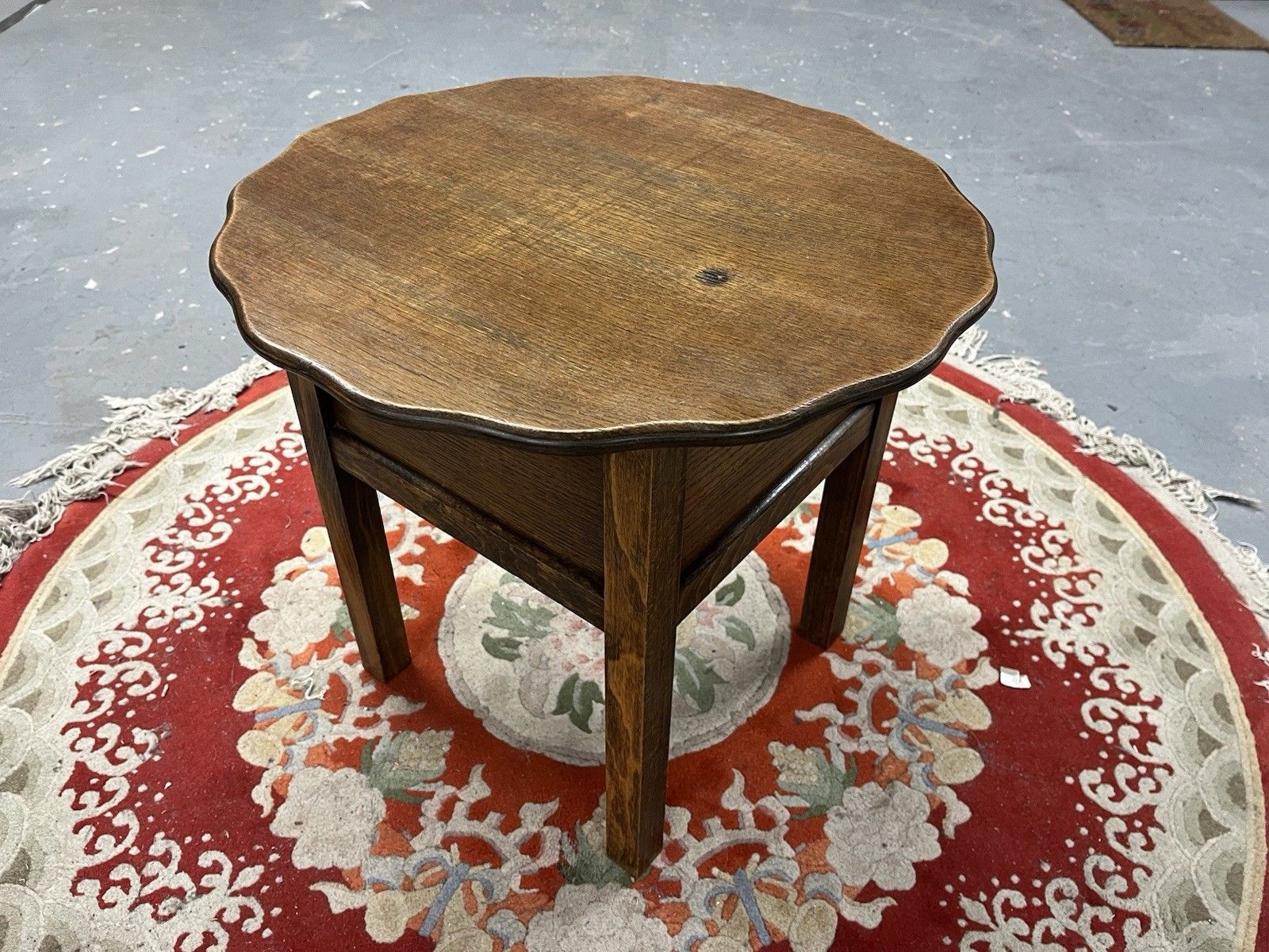 Vintage Oak Lift Top Table
