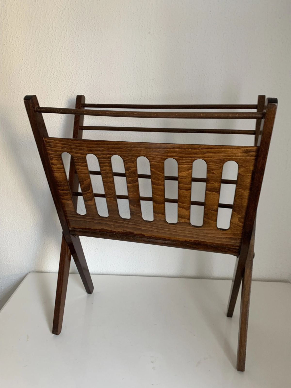 Vintage Magazine Rack1960 Cees Braakman Scandinavia Vinyl Magazines   56 X 45 Cm photo 139.0