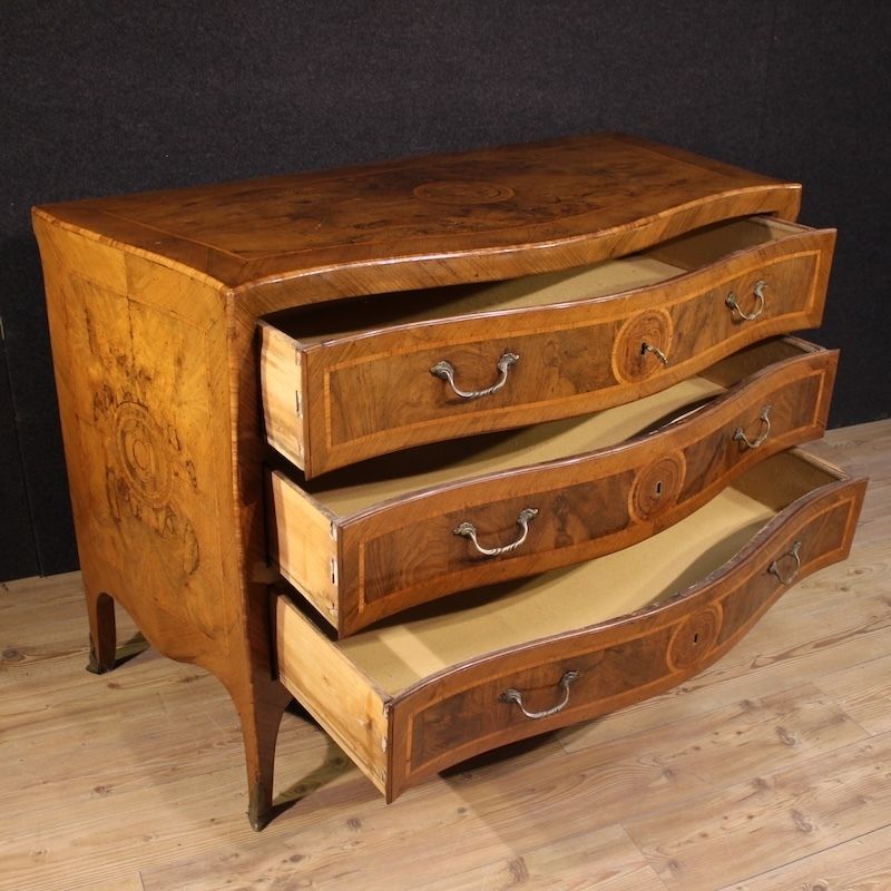 Commode napolitaine Louis XV d'époque XVIIIe siècle photo buy
