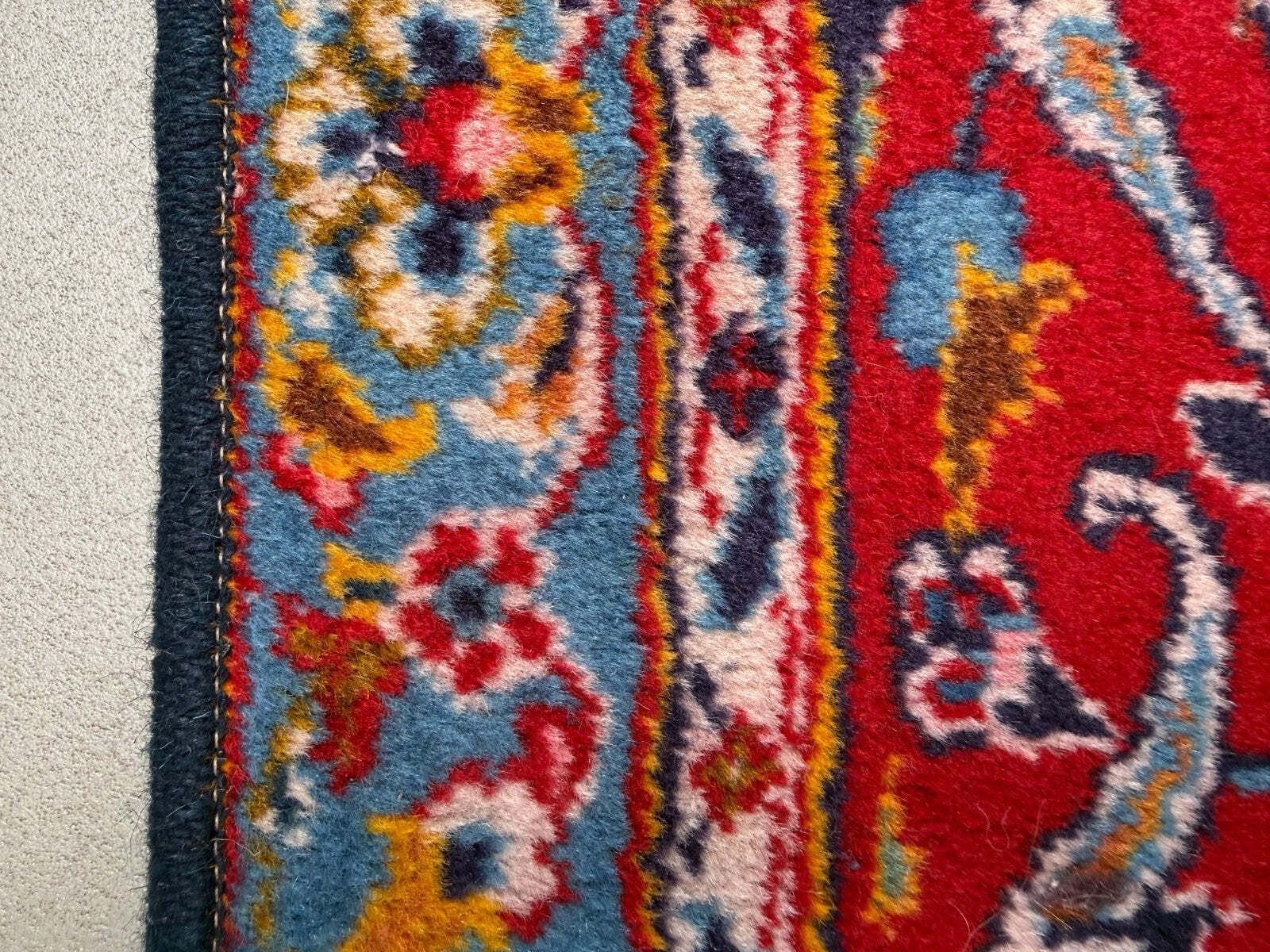 photo for sale Tribal Narrow Runner 295x30 Cm Wool Vintage Hallway Rug, Red 2534