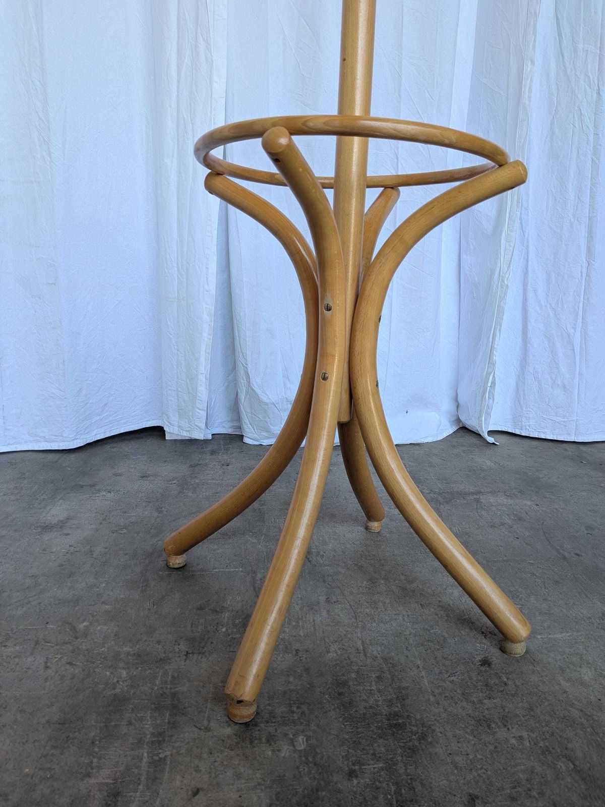 Vintage Bentwood Coat Stand In Thonet Style, Mid Century Coat Rack photo 412.0