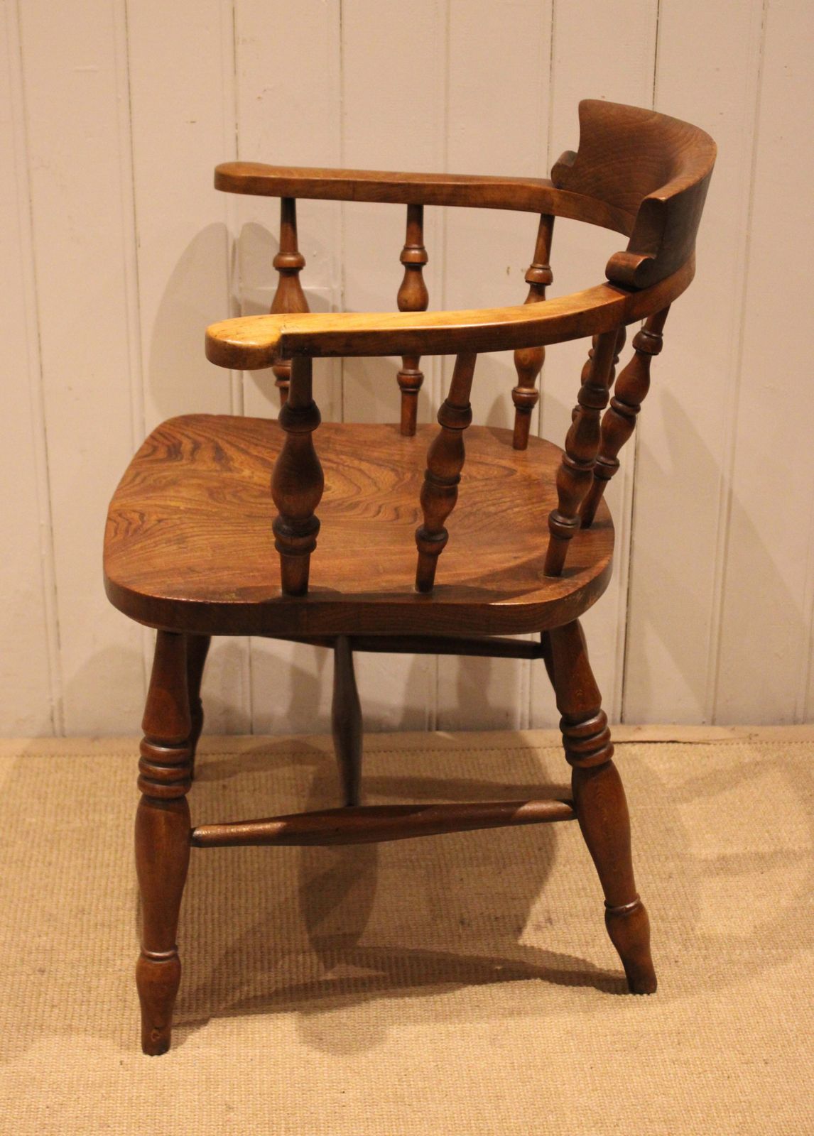 Late 19th Century Smokers Bow Armchair photo buy