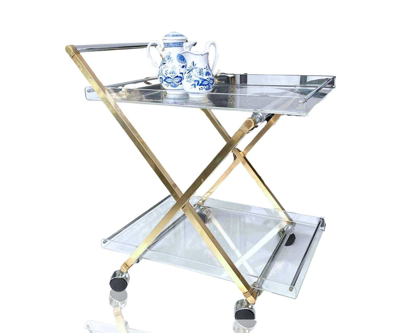 Drankentrolley | Vintage Barcart | Lucite Meubilair