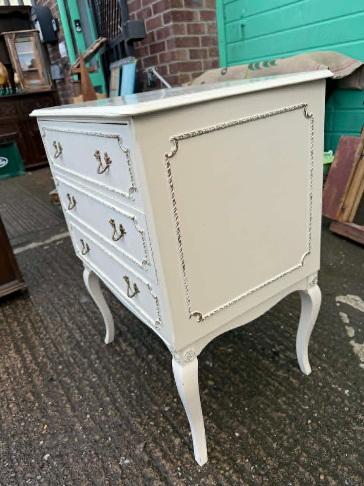 Vintage French Style Small Chest Of Drawers Bedroom Furniture photo furniture