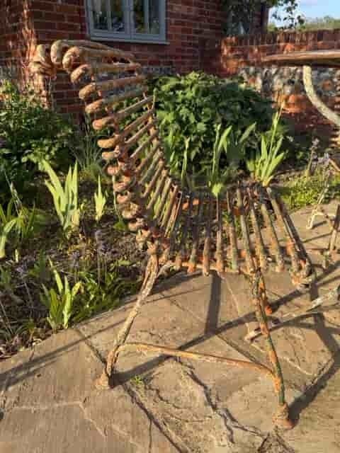 Arras Garden Chairs, 1800s photo vintage