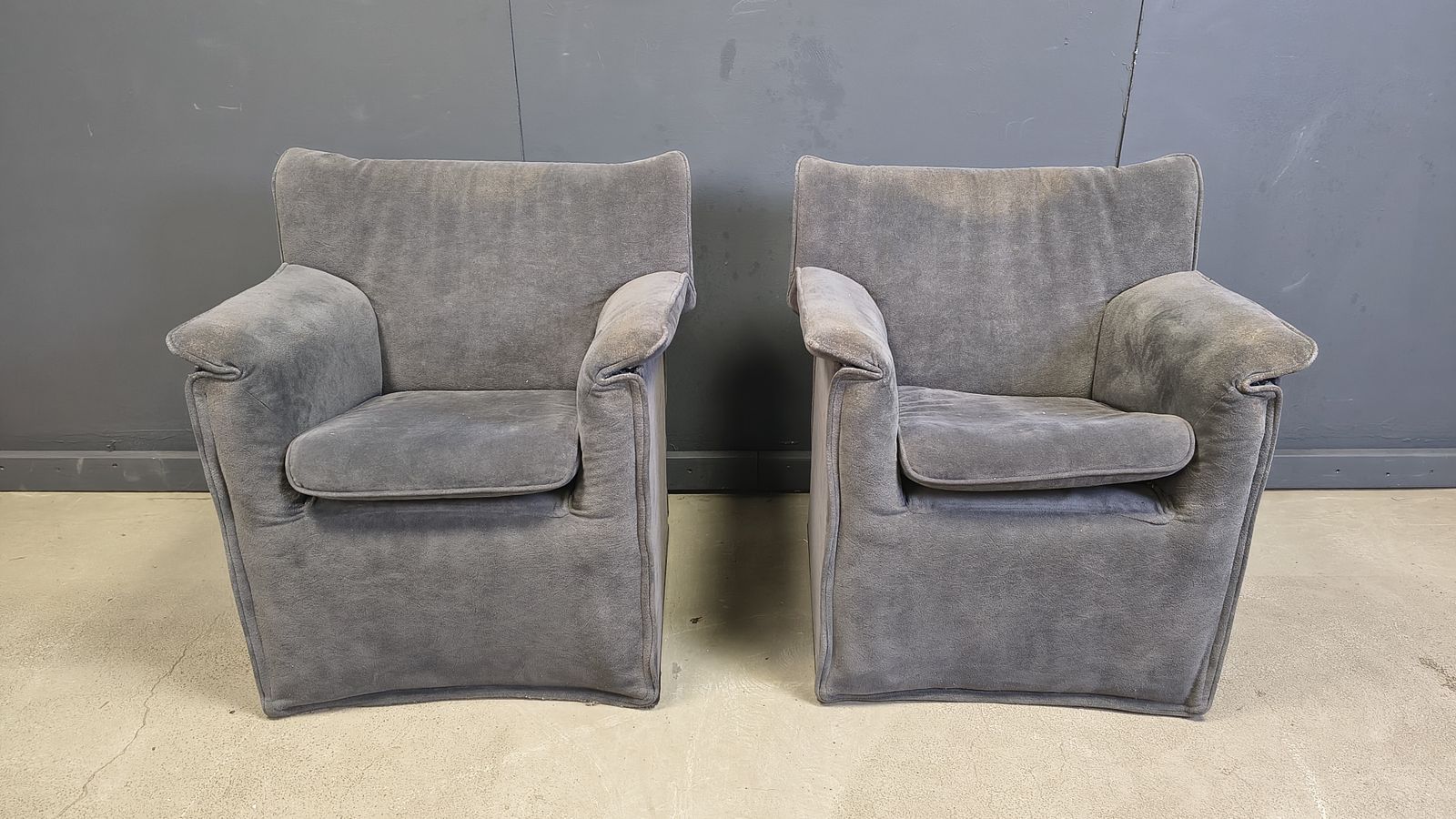 Lauriana Armchairs By Afra And Tobia Scarpa For B&B Italia, 1970s photo vintage