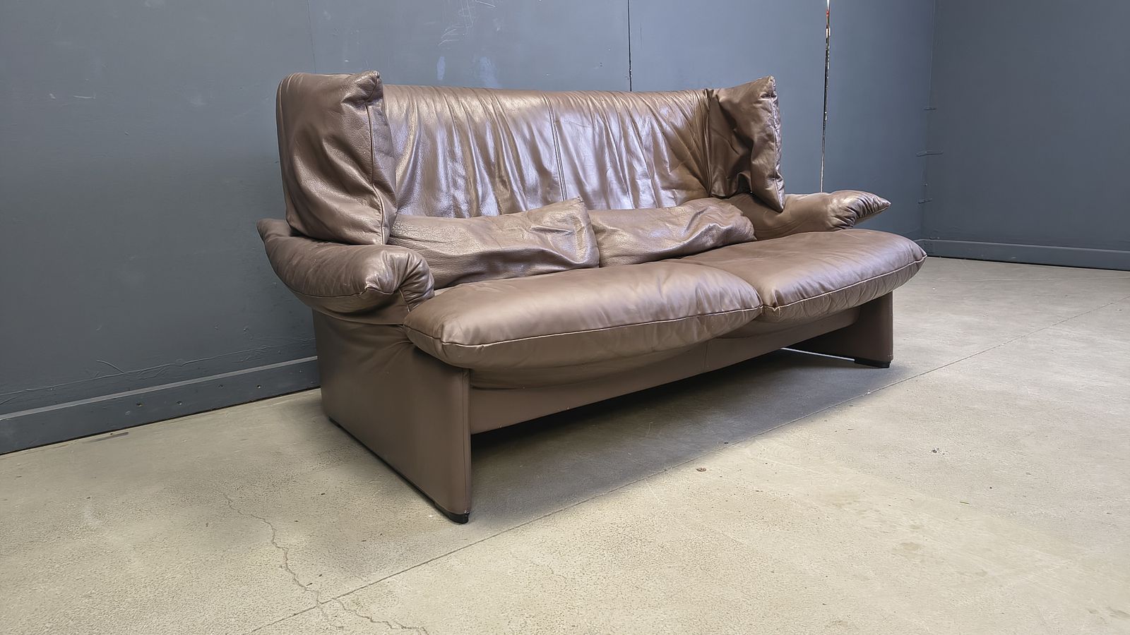 Porto Venere Sofa By Vico Magistretti For Cassina, 1970s photo vintage