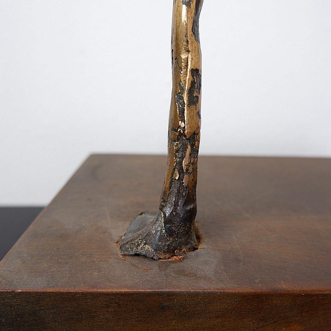 Acrobatic Man Bronze Sculpture By Pieter Florizoone (1937 2015)   Belgium photo buy