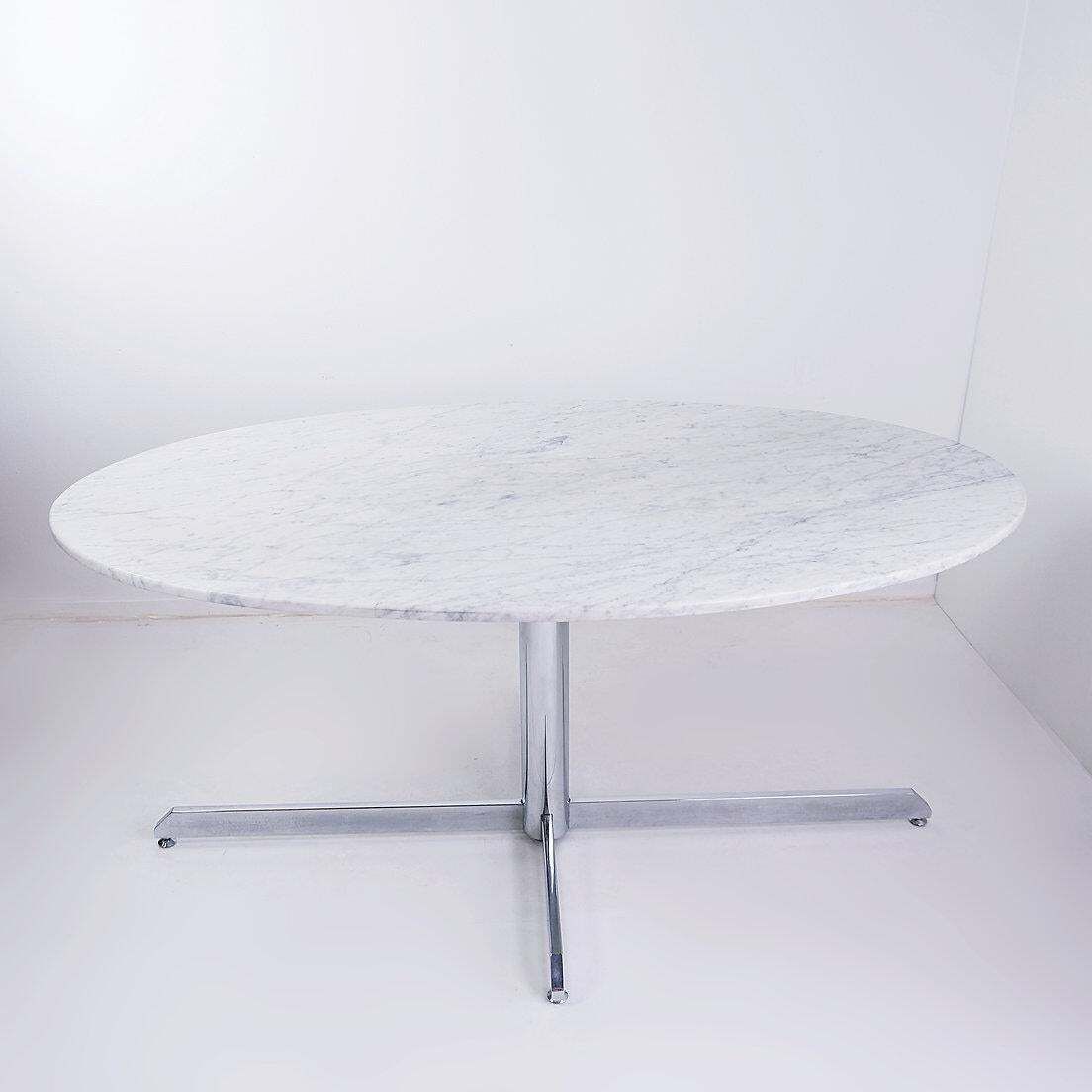 Mid Century Dining Table By Florence Knoll For Roche Bobois   1960s photo for sale