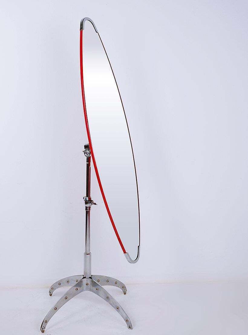 Yasuaki Sasamoto, "Dulton" Psyche Mirror , Li Qian Production, Circa 1970, Japan photo vintage