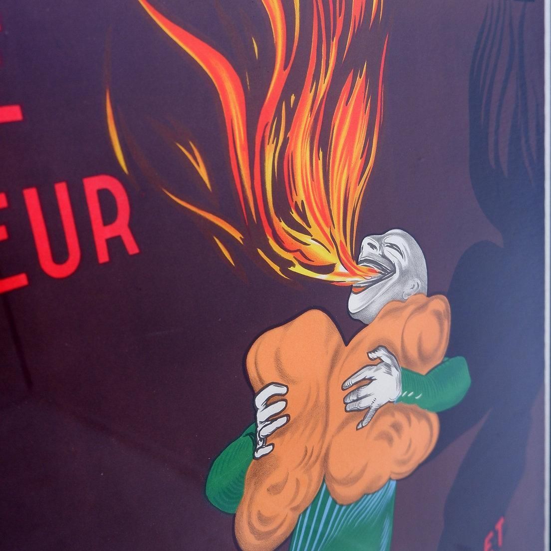 Leonetto Cappiello "Thermogene" Original Vintage Poster photo vintage