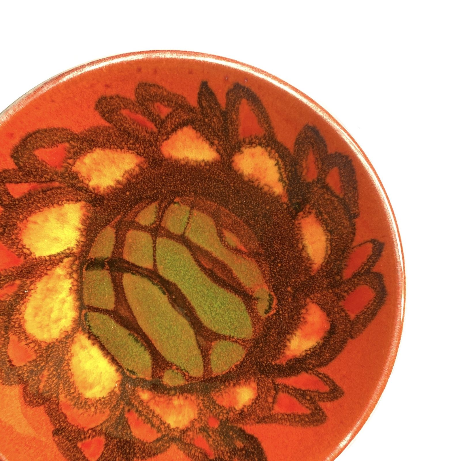 Poole Pottery Delphis Pin Dish, Shape 49 By Sylvia Penny, 1960s Mid Century Modern Ceramics photo 50.0