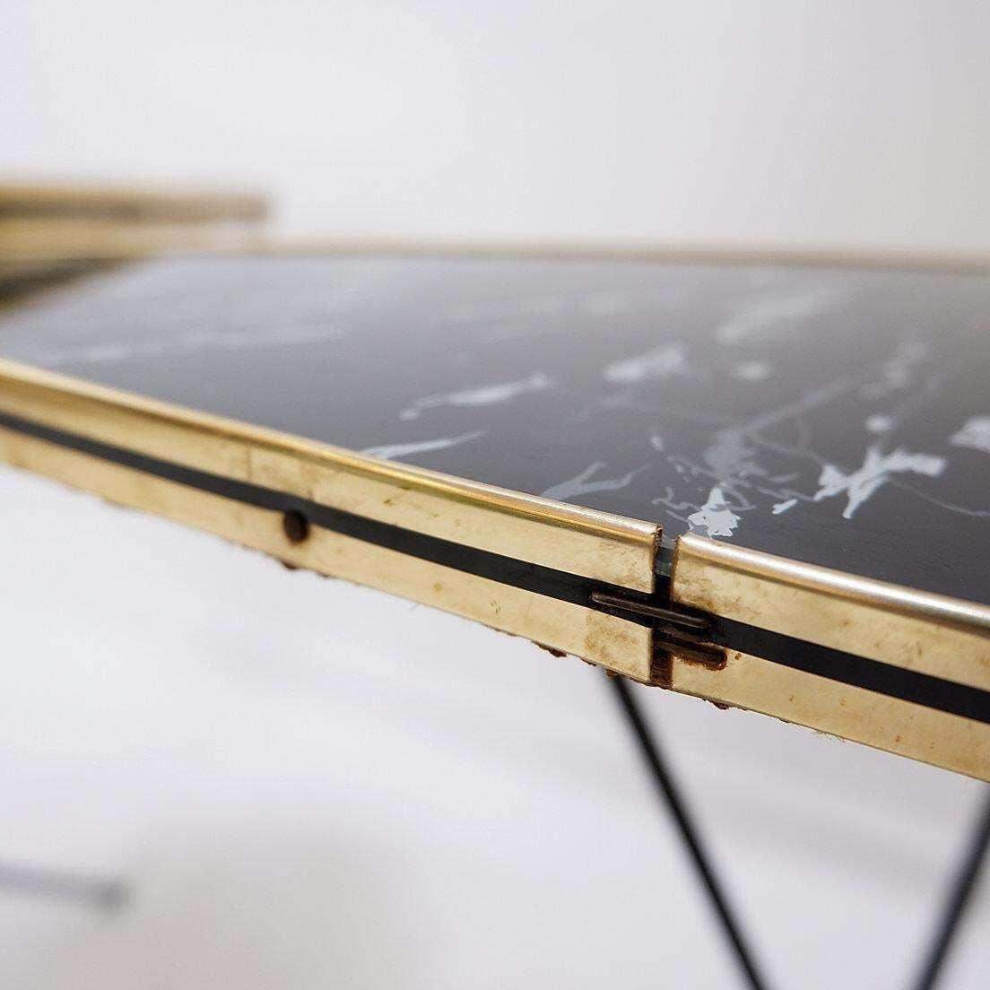 photo buy Pair Of Atomic Expo Tripod Tables From Erdal, 1950s