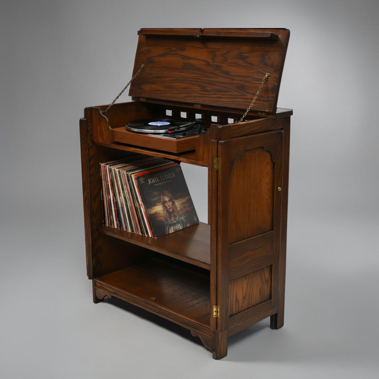 Reprodux Hi Fi Cabinet Record Player Area Free Uk Delivery