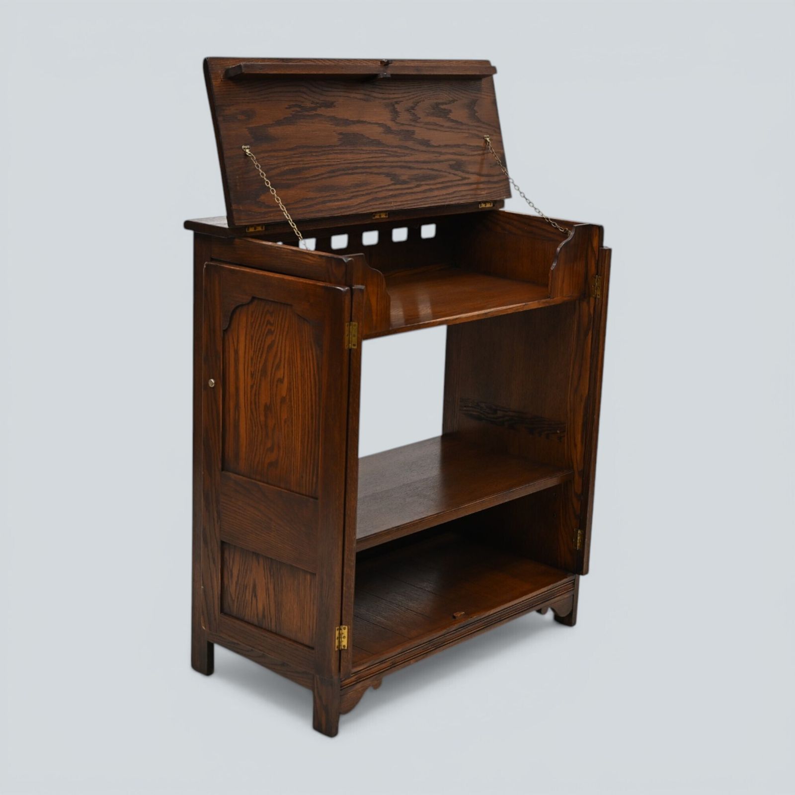 Furniture Reprodux Hi Fi Cabinet Record Player Area Free Uk Delivery photo