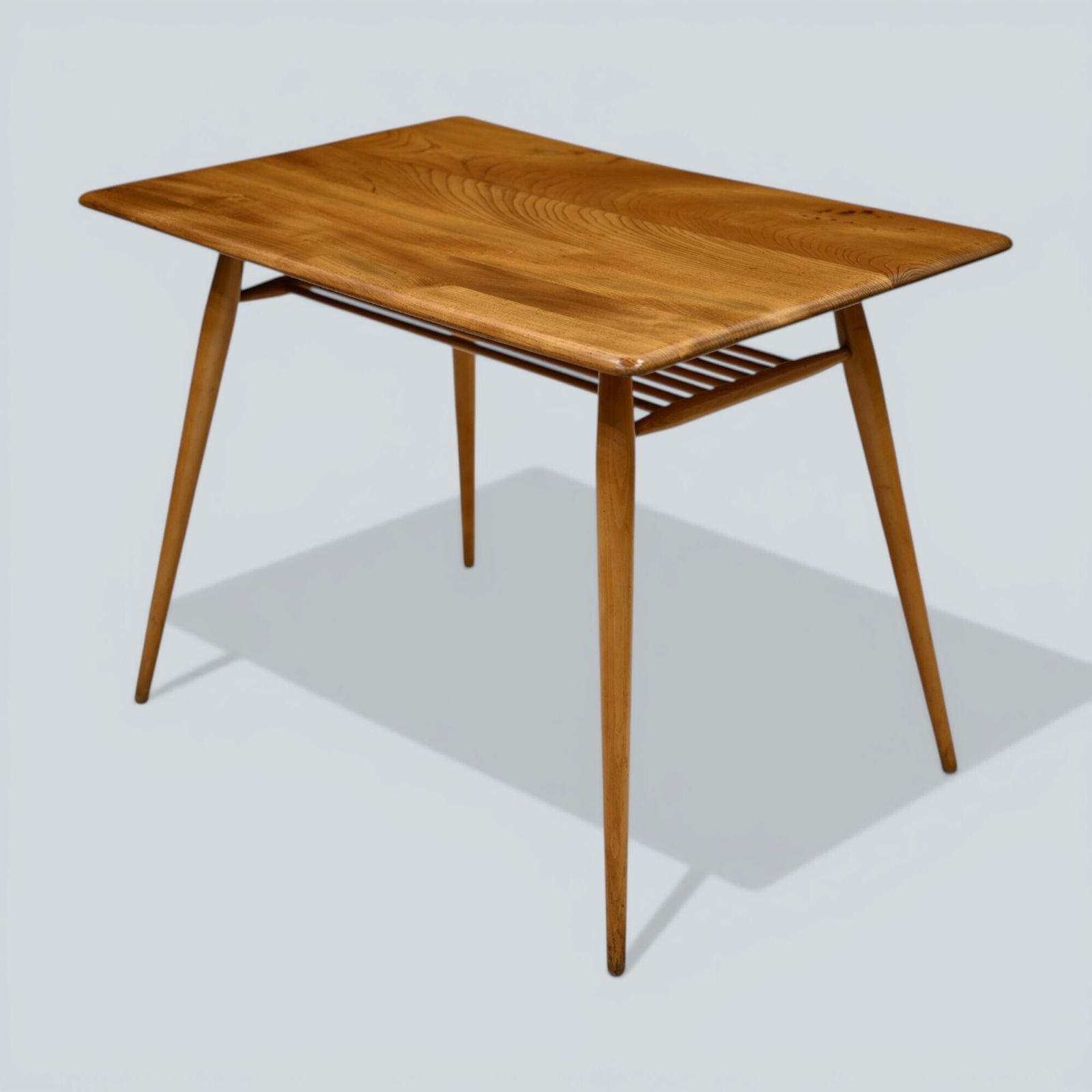 Ercol Small Dining Table 1960s Vintage Slats Light 393 Free Uk Delivery photo vinterior