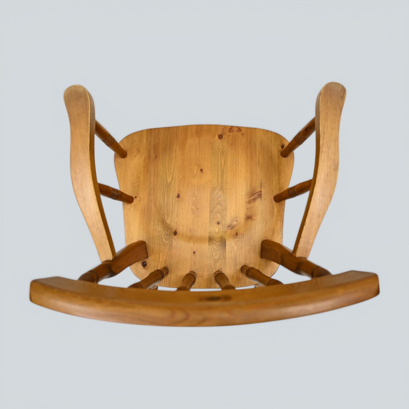 Furniture Pine Farmhouse Kitchen Chair Knotted Pine Vintage Country Style Free Uk Delivery photo