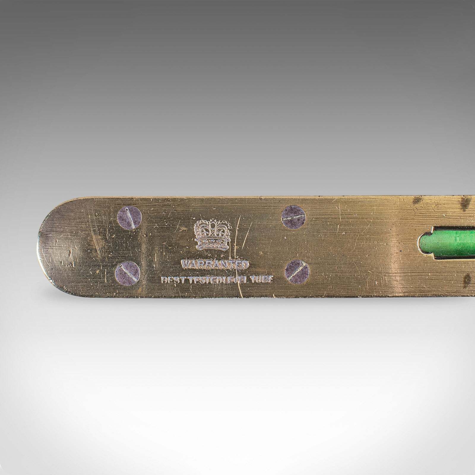 Antique Boat Builder's Spirit Level, English, Tradesman's Instrument, Edwardian photo buy