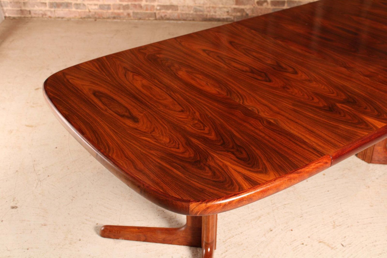 photo furniture Danish Mid Century Extending Rosewood Dining Table By Skovby, Circa 1970s