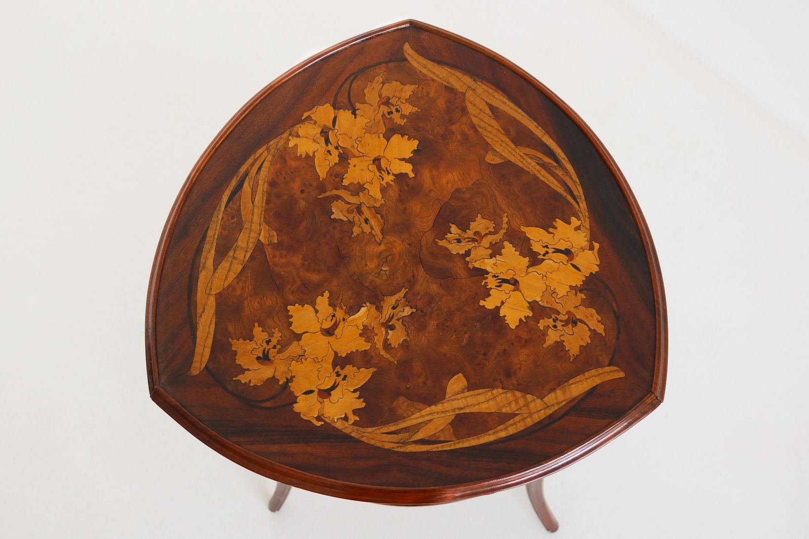 Antique French Art Nouveau Side Table “Lilly” Signed By Louis Majorelle 1900 photo buy
