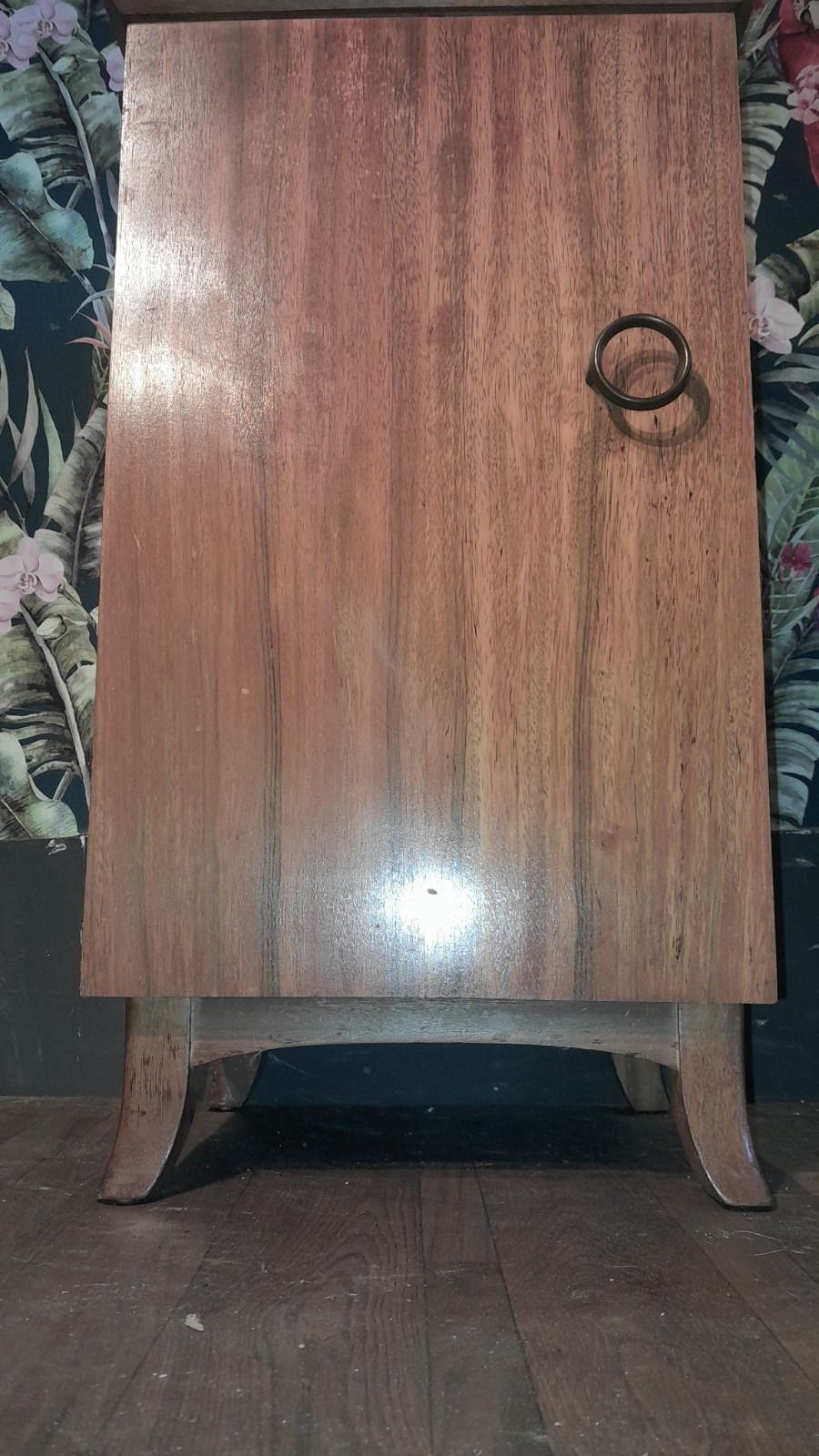 Stylish Mid Century 1 Door Bedside Cabinet With Original Handle. photo buy