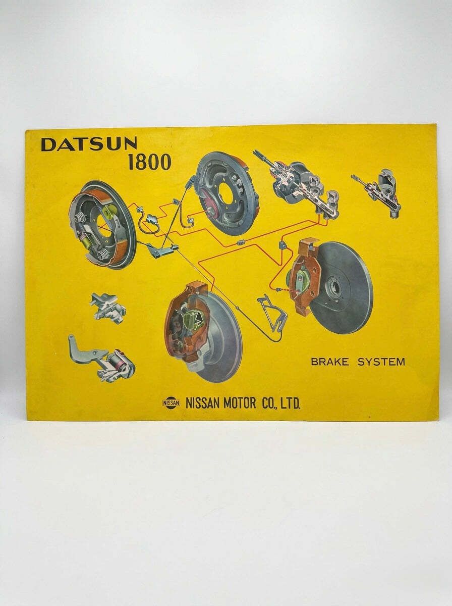 1960s Datsun 1800 Dealership Poster