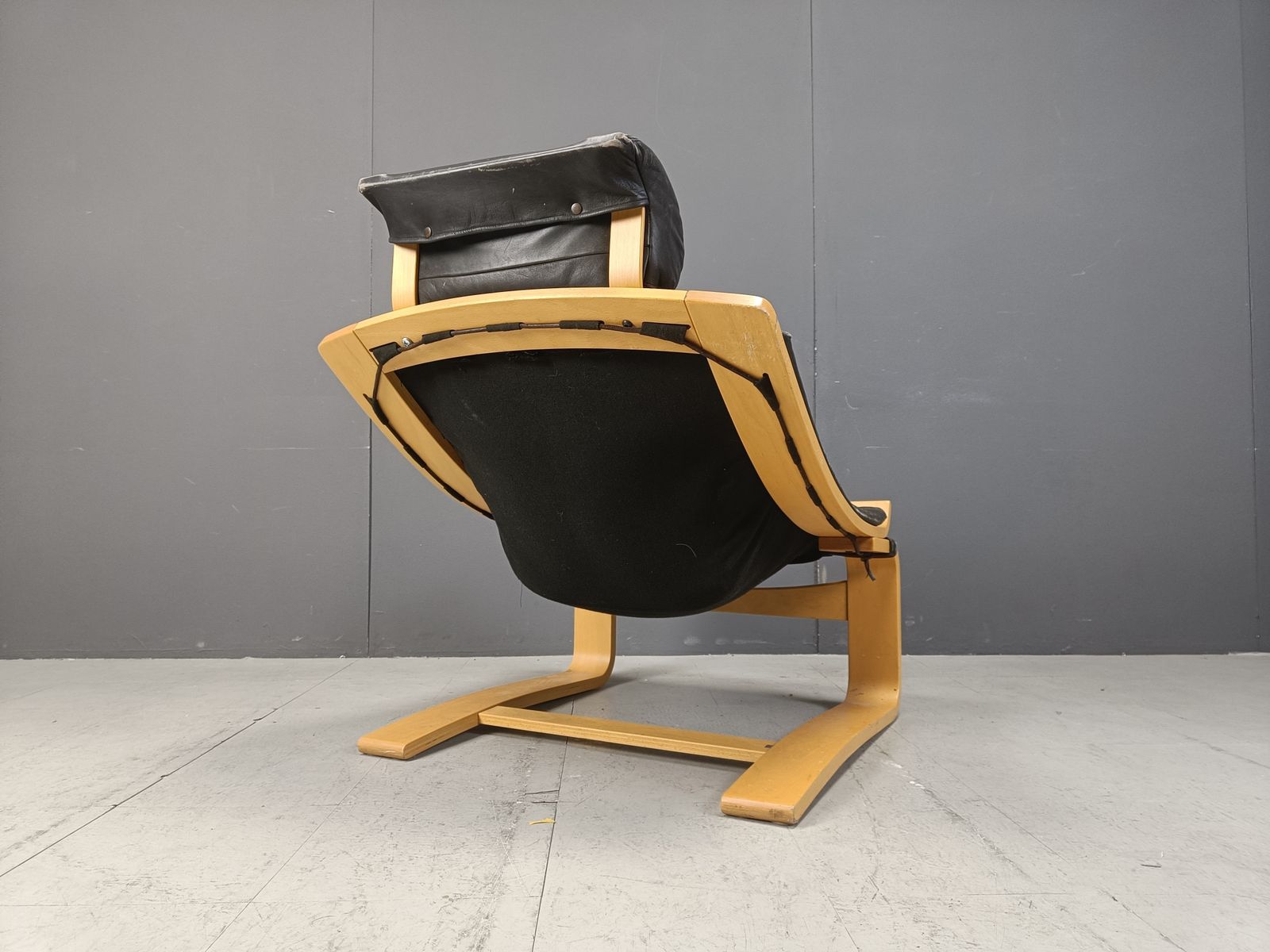 Swedish Kroken Armchair By Ake Fribyter For Nelo Möbel, 1970s photo vintage